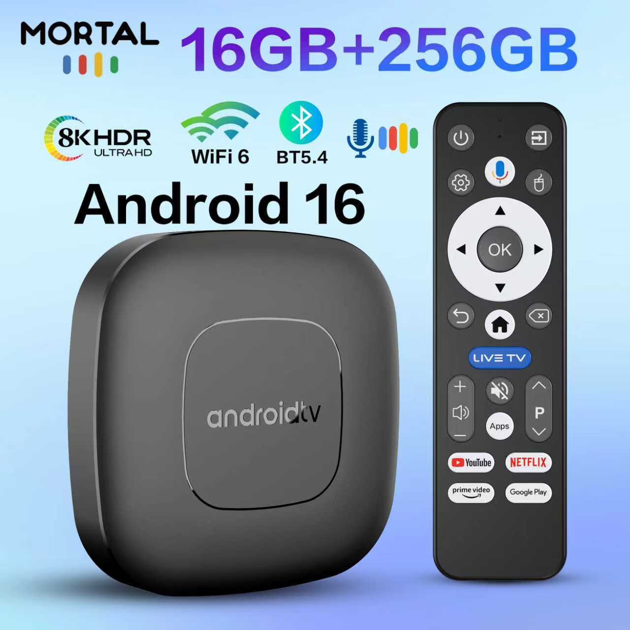 Home Cinema Youtube - TVボックス Android 16 Googleアシスタント音声コントロール 8GB 128GB