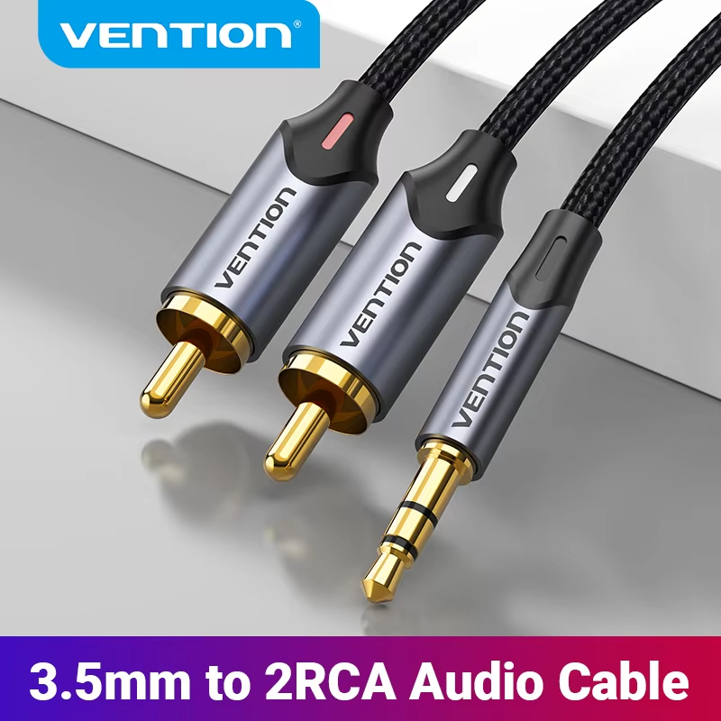 Home Cinema Choice - Vention RCA ケーブル 1.5 メートル 2