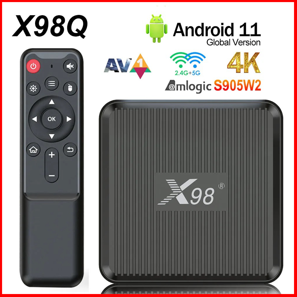 Home Cinema Youtube - X98Q スマート TV ボックス AV1 Amlogic
