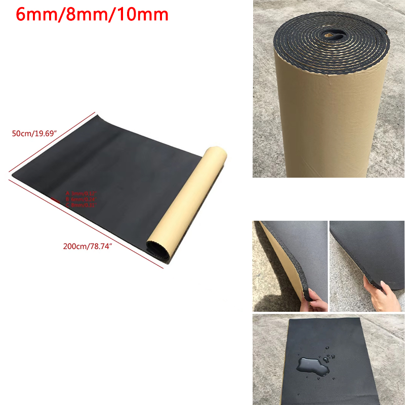 Acoustic Foam Panel - 1 ロール 200 センチメートル x 50