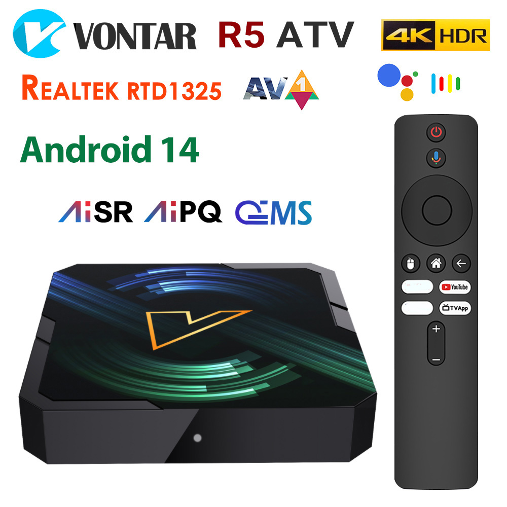 Home Cinema Youtube - VONTAR R5 ATV TVボックス Android14 Realtek1325対応