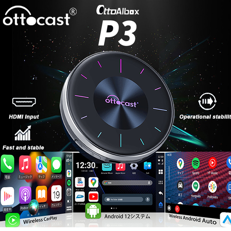 Home Cinema Youtube - OTTOCAST P3 CarPlay AI ボックス ワイヤレス