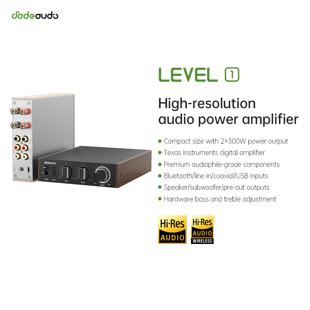 Home Cinema Choice - JadeAudio レベル 1 デスクトップ HiFi Bluetooth
