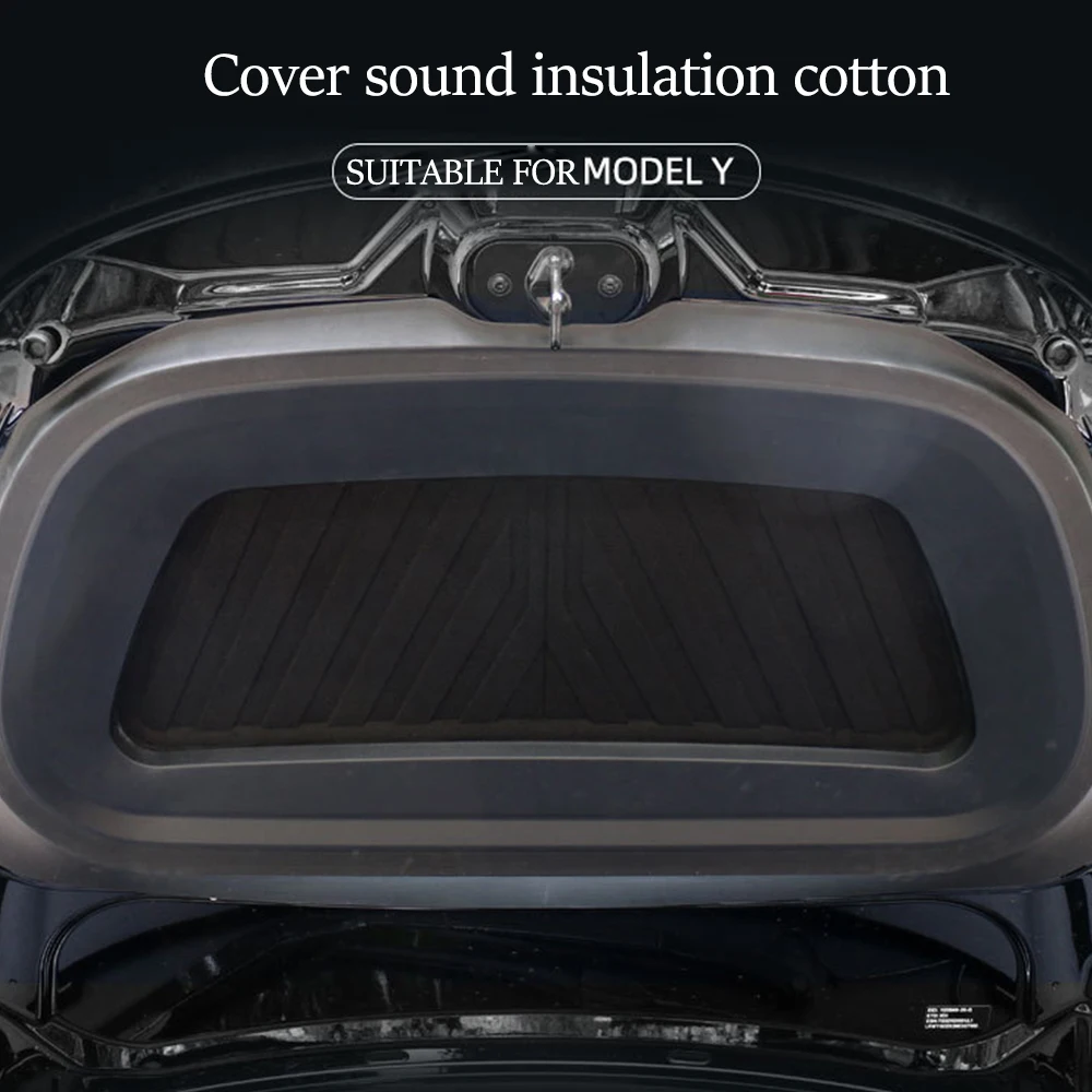 テスラモデル Y フロントエンジンフードノイズ低減マット防音 - Acoustic Foam Panel のレビューと価格