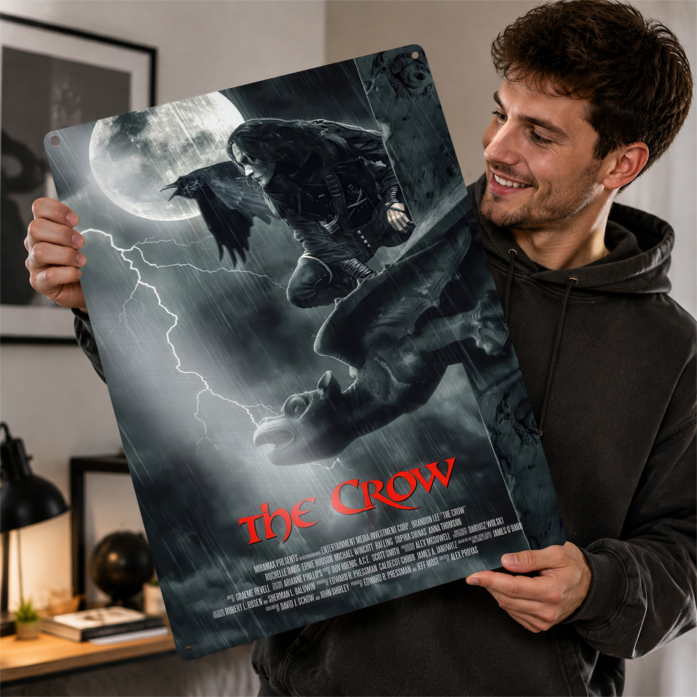 ザ・クロウ映画ポスター シネマウォールアート パーソナライズ - Home Cinema Gifts のレビューと価格
