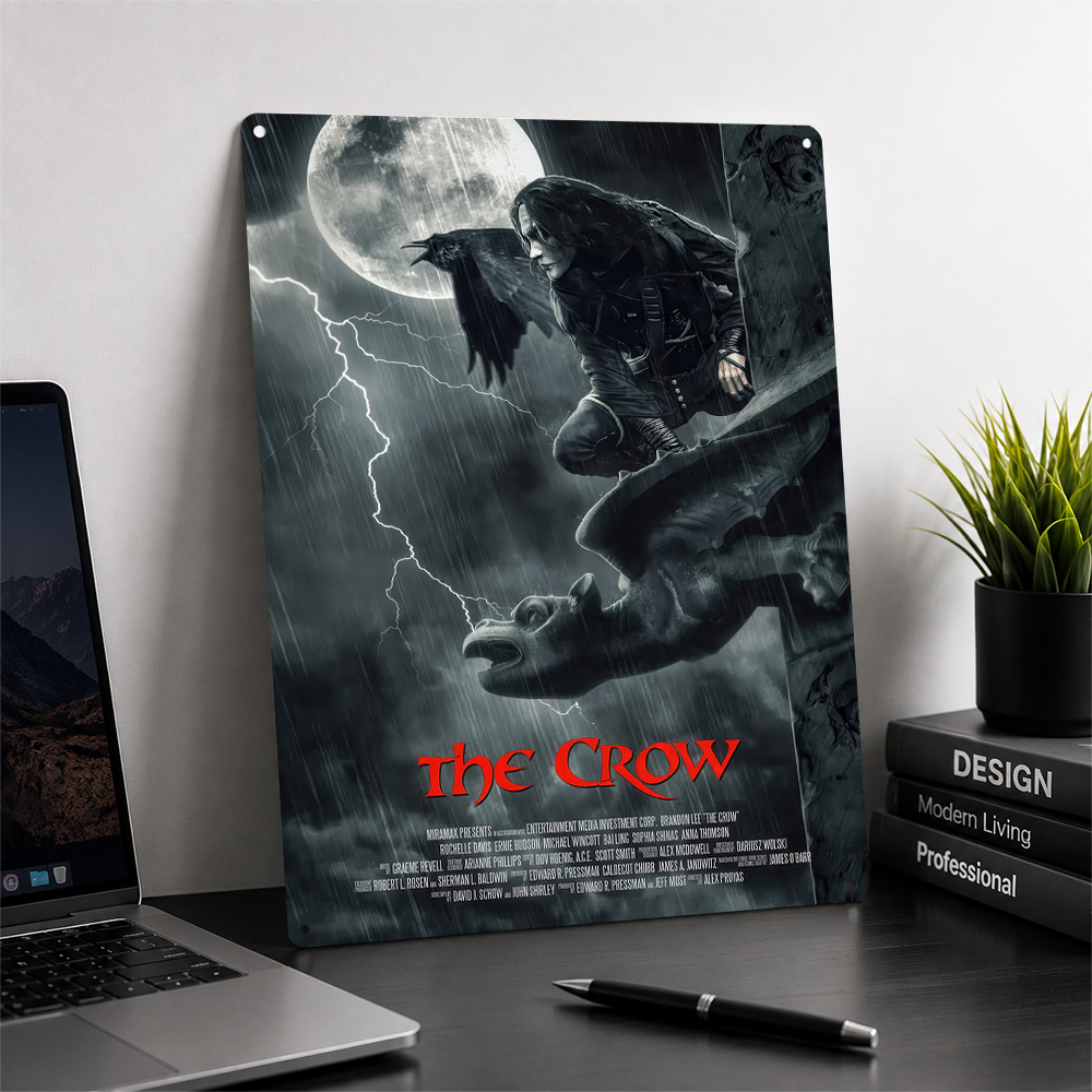 ザ・クロウ映画ポスター シネマウォールアート パーソナライズ - Home Cinema Gifts のレビューと価格