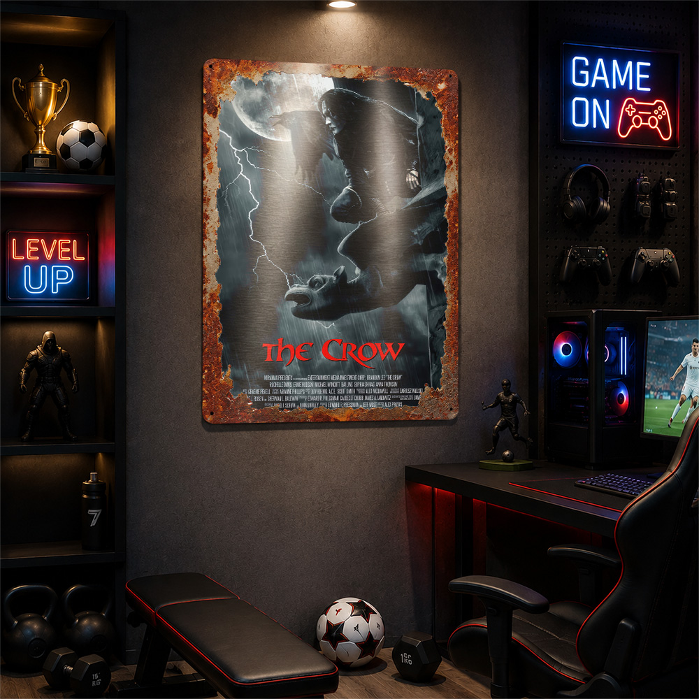ザ・クロウ映画ポスター シネマウォールアート パーソナライズ - Home Cinema Gifts のレビューと価格