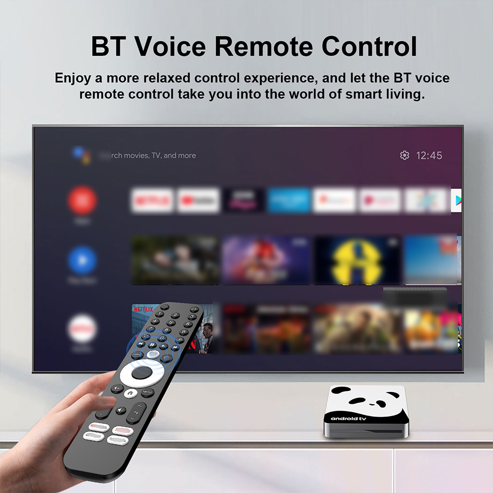 I96 PandaスマートTVボックス Android 16 - Home Cinema Youtube のレビューと価格