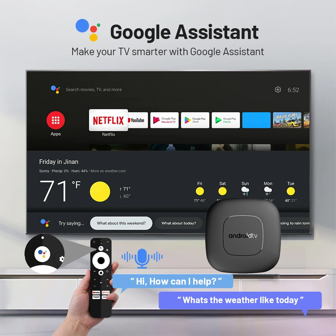 T1 スマートアンドロイドTVボックス Android 16 - Home Cinema Youtube のレビューと価格