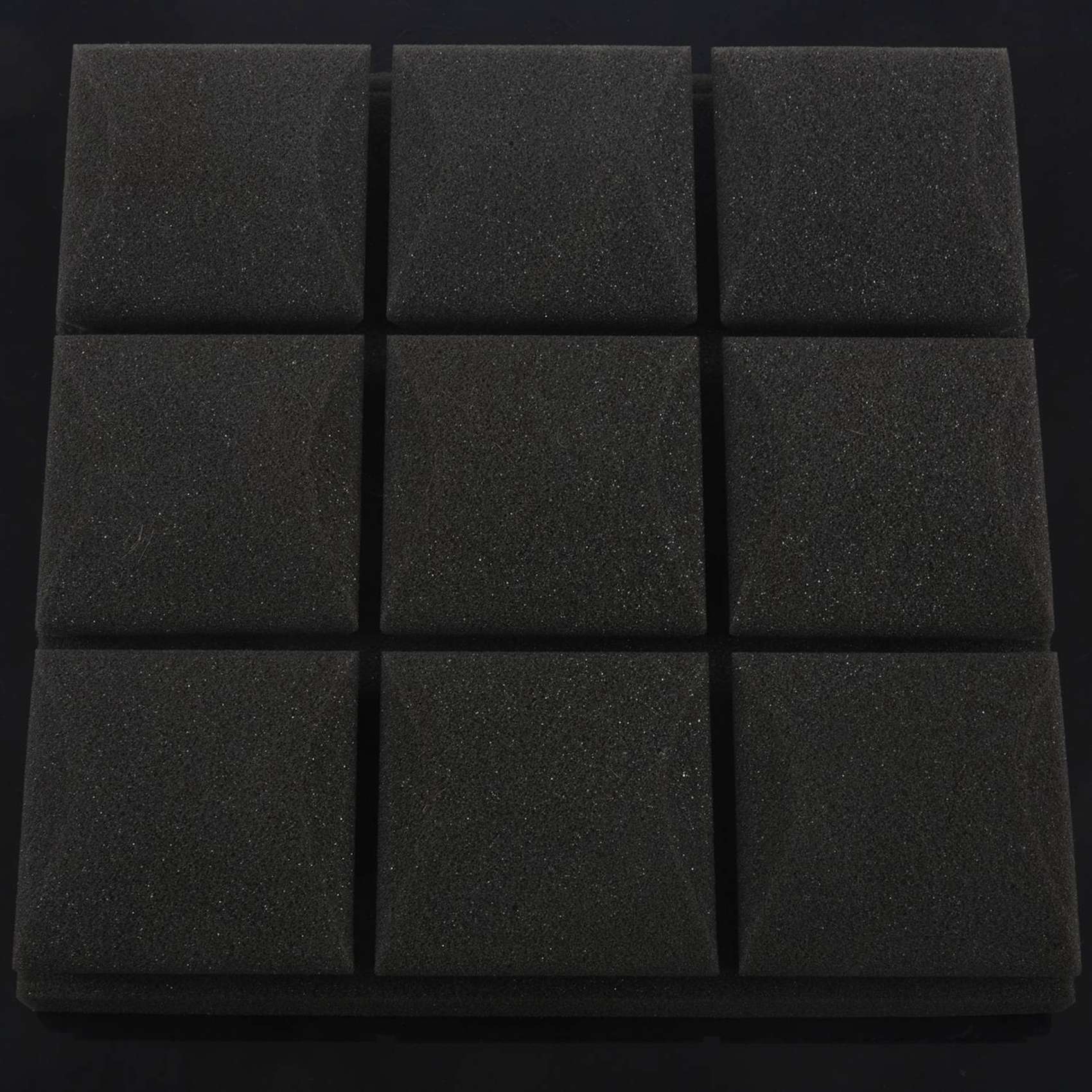 ABGI-2個 25X25x5cm 壁紙ステッカー 実用的な - Acoustic Foam Panel のレビューと価格