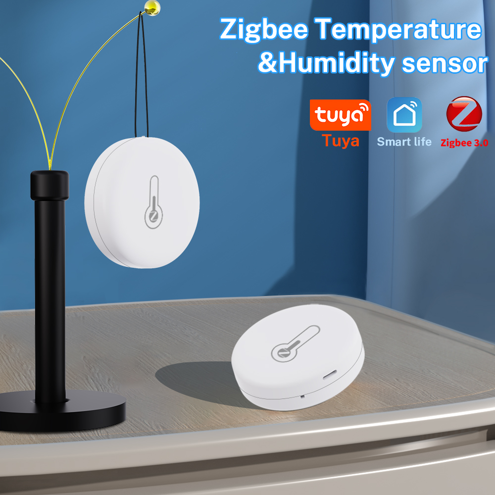 Tuya Zigbee 温度と湿度センサー スマートライフア - Home Cinema Alexa のレビューと価格