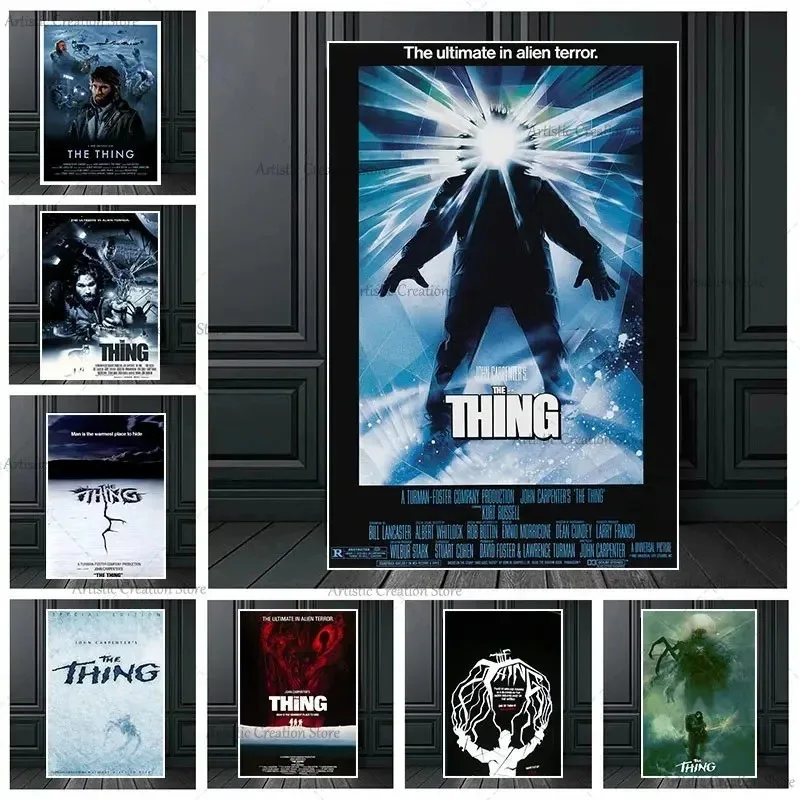 北欧寝室シネマホームザシング映画ポスターホラークラシックフィ - Home Cinema Gifts のレビューと価格