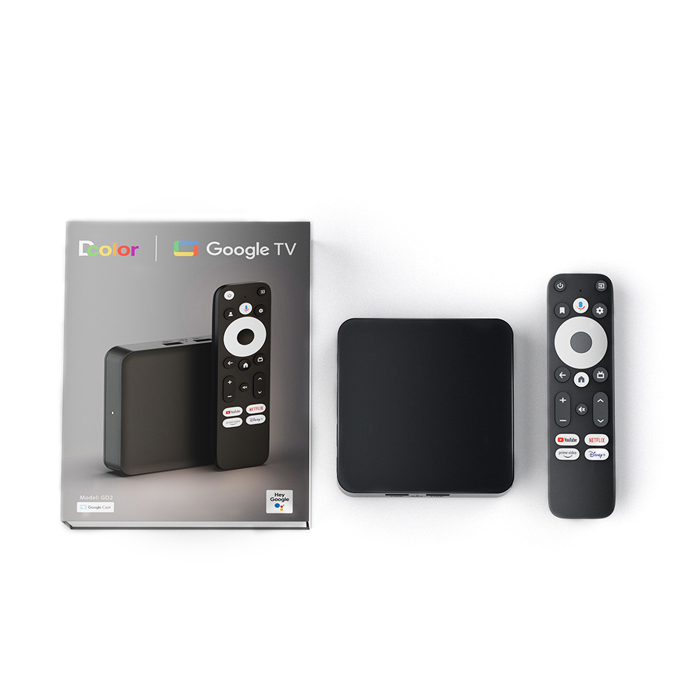 Dcolor GD2 4K スマート Android 12  - Home Cinema Youtube のレビューと価格