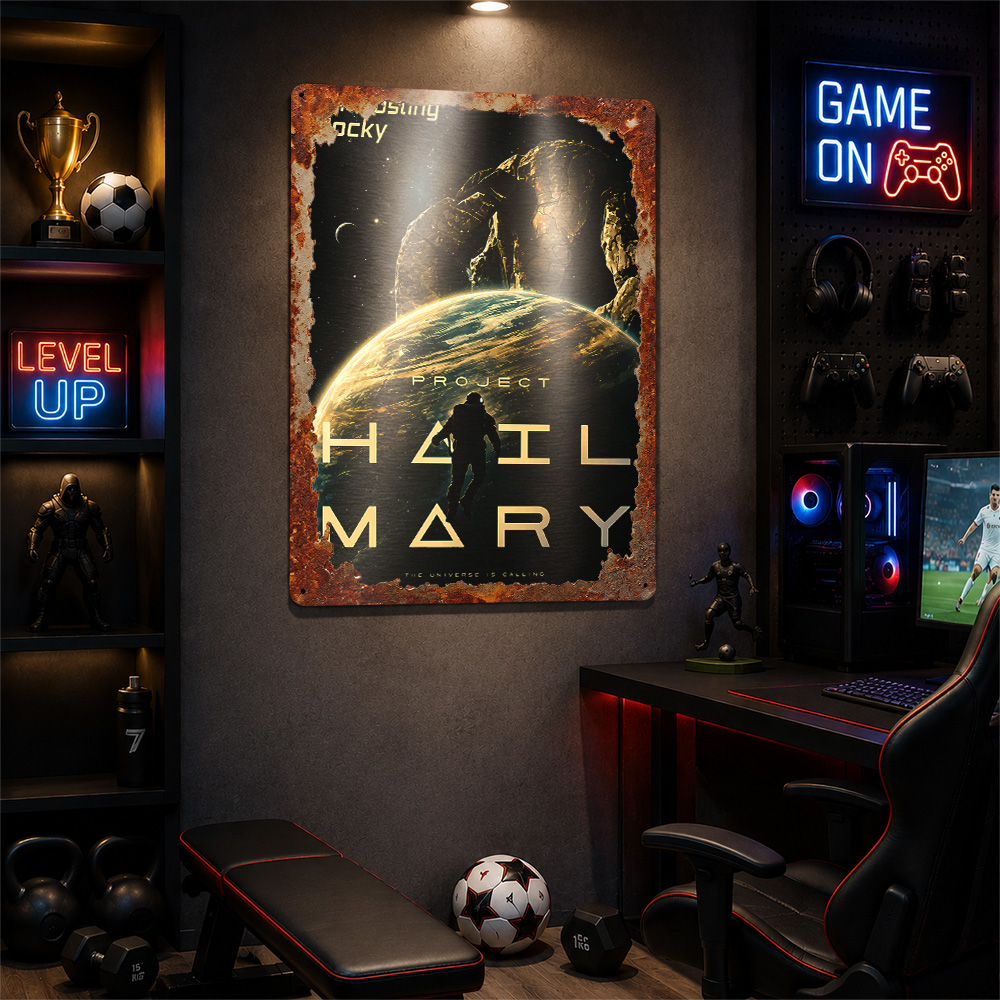 プロジェクト・ヘイル・メアリー映画ポスター シネマウォールア - Home Cinema Gifts のレビューと価格