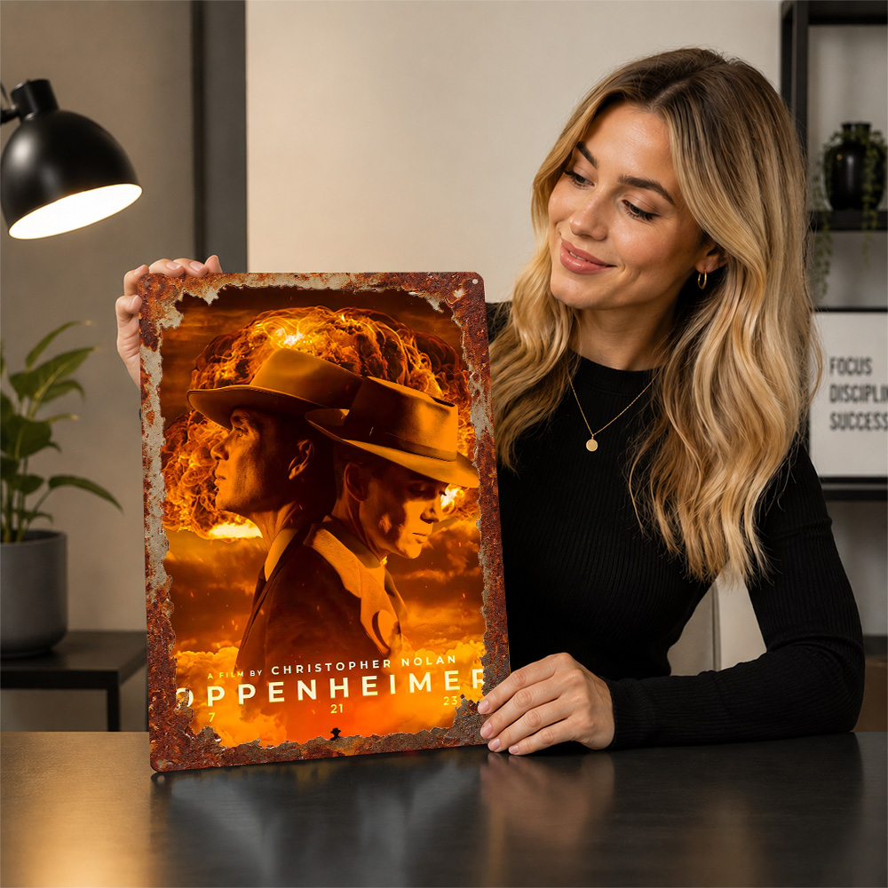 オッペンハイマー映画ポスター シネマウォールアート パーソナ - Home Cinema Gifts のレビューと価格