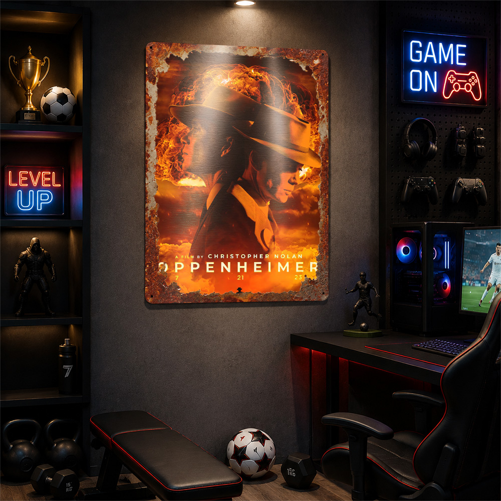 オッペンハイマー映画ポスター シネマウォールアート パーソナ - Home Cinema Gifts のレビューと価格