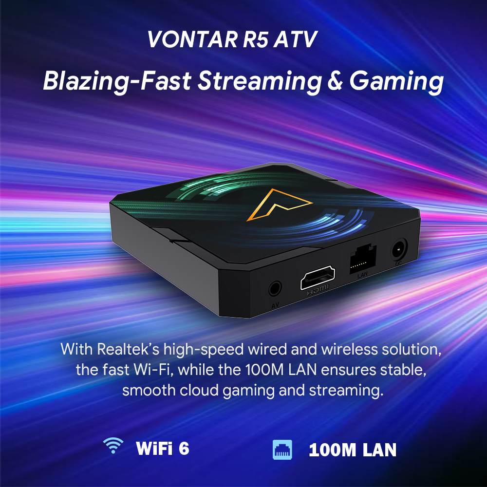 VONTAR R5 ATV TVボックス Android14 - Home Cinema Youtube のレビューと価格