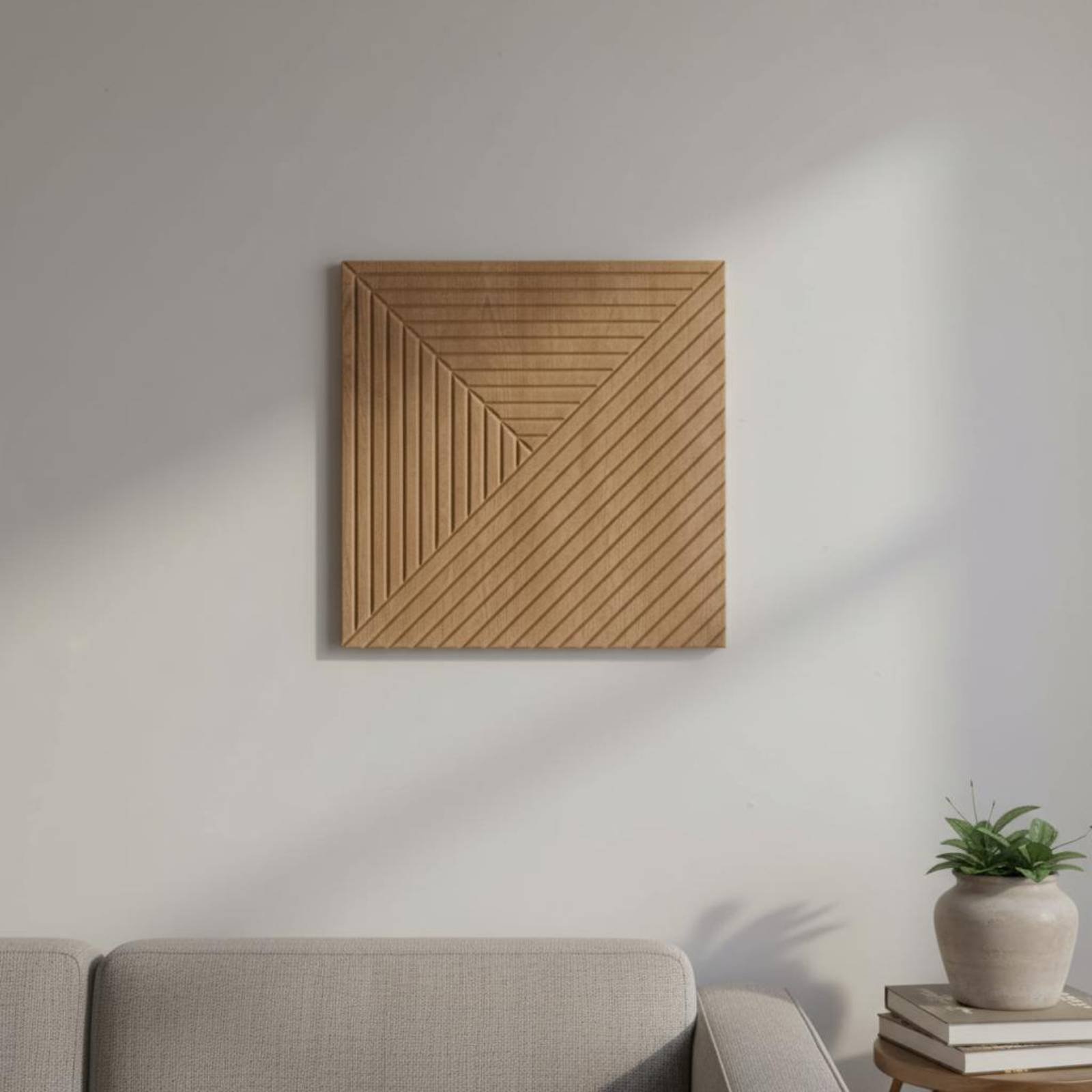 木目調吸音パネル 残響軽減 立体装飾壁パネル 自己粘着吸音フ - Acoustic Foam Panel のレビューと価格