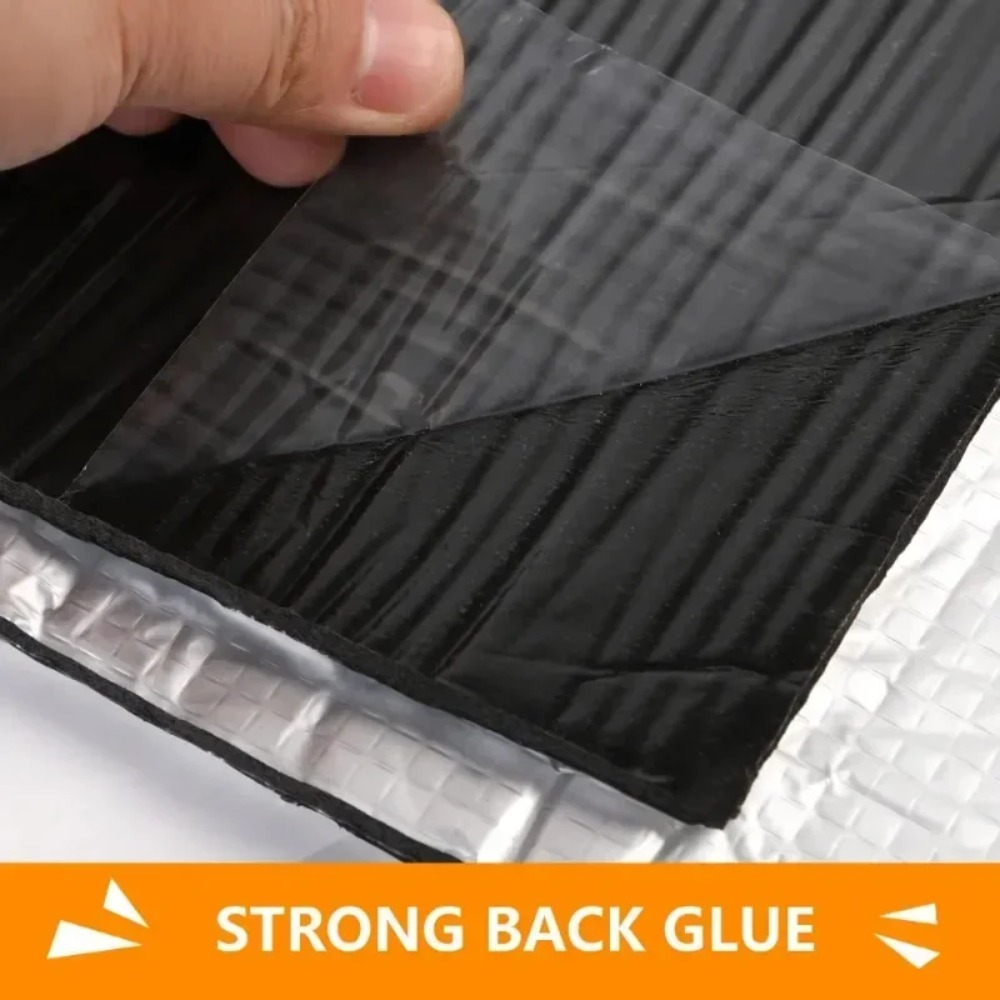 極厚20mm車用防音マット 50x100cm アルミ箔断熱材 - Acoustic Foam Panel のレビューと価格
